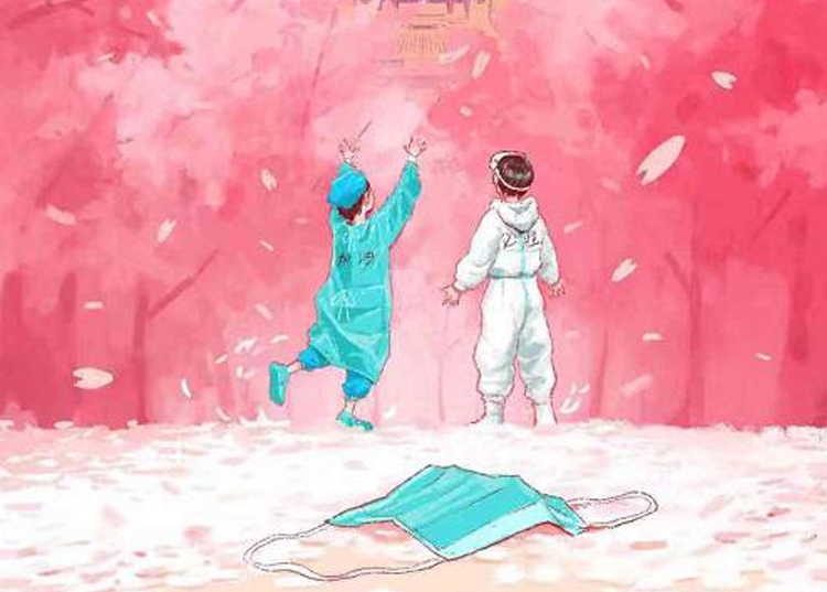 武漢春天如約而至，獻(xiàn)給那些最可愛的人！